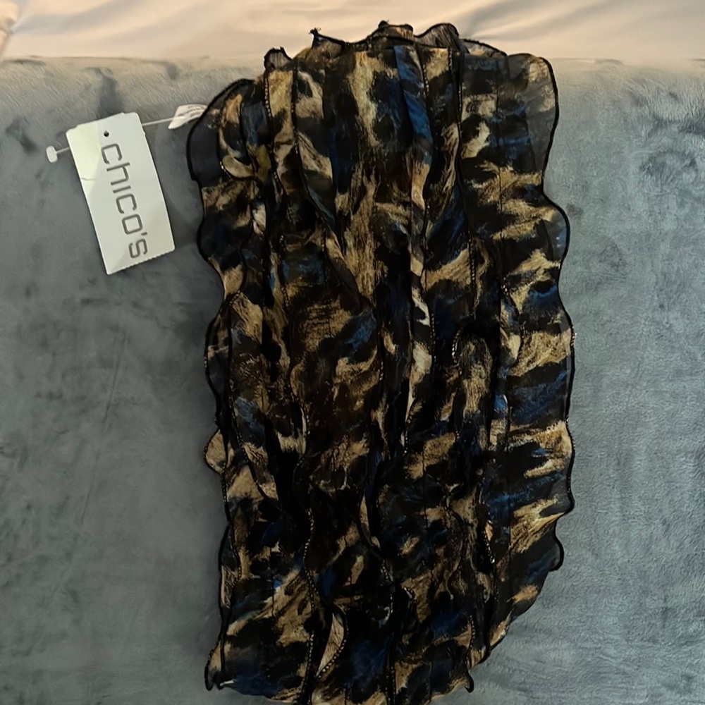 Blue Bobcat Short Burma Scarf